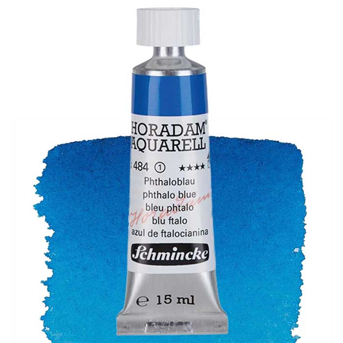 Schmincke Horadam Seri 1 Phthalo Blue 15 ml Tüp SuluboyaSulu BoyaSchmincke