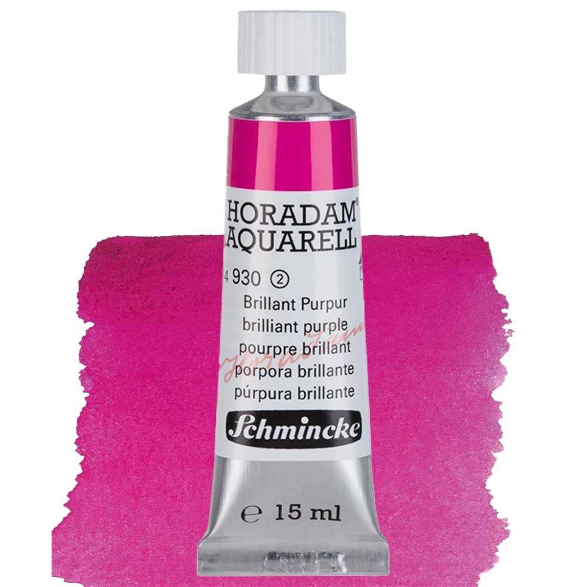 Schmincke Horadam Seri 2 Brilliant Purple 15 ml Tüp Suluboya