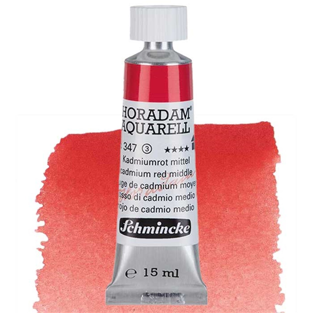 Schmincke Horadam Seri 3 Cadmium Red Middle 15 ml Tüp SuluboyaSulu BoyaSchmincke