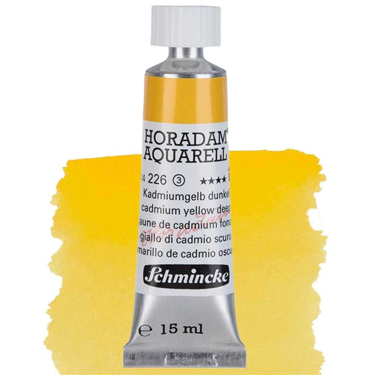 Schmincke Horadam Seri 3 Cadmium Yellow Deep 15 ml Tüp Suluboya