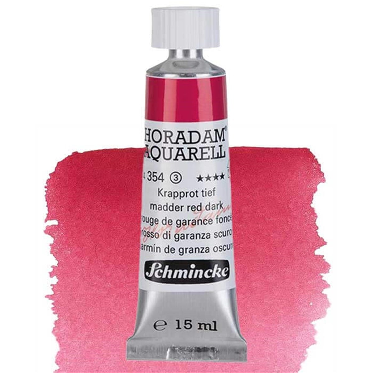 Schmincke Horadam Seri 3 Madder Red Dark 15 ml Tüp SuluboyaSulu BoyalarSchmincke