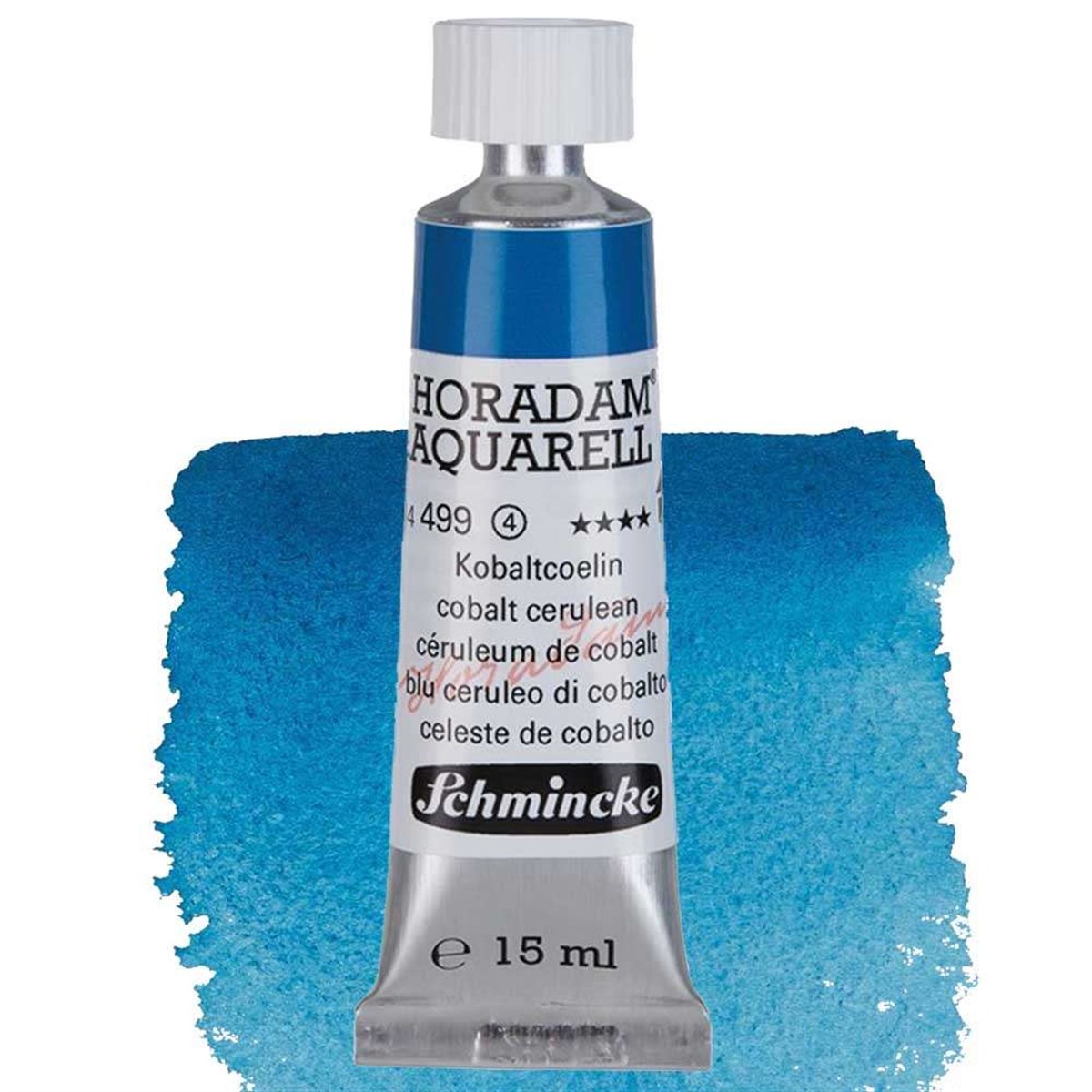 Schmincke Horadam Seri 4 Cobalt Cerulean 15 ml Tüp Suluboya