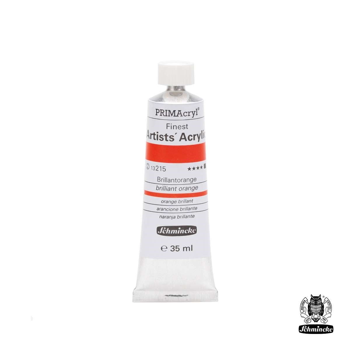 Schmincke PRIMAcryl Akrilik Boya 35ml Brilliant Orange Seri 2