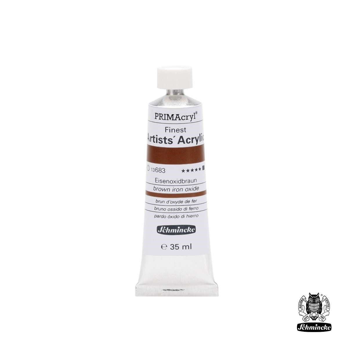 Schmincke PRIMAcryl Akrilik Boya 35ml Brown Iron Oxide Seri 1