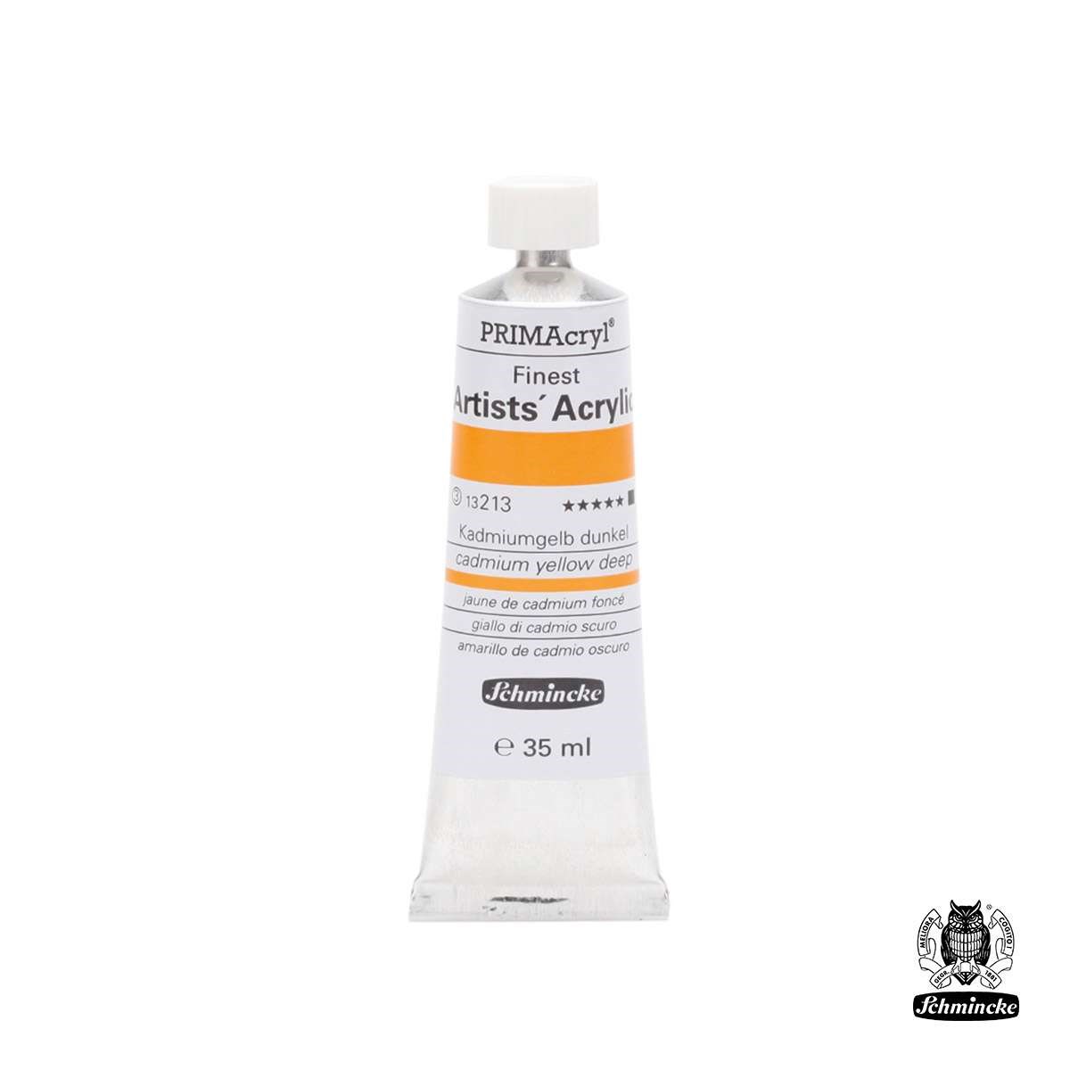 Schmincke PRIMAcryl Akrilik Boya 35ml Cadmium Yellow Deep Seri 3
