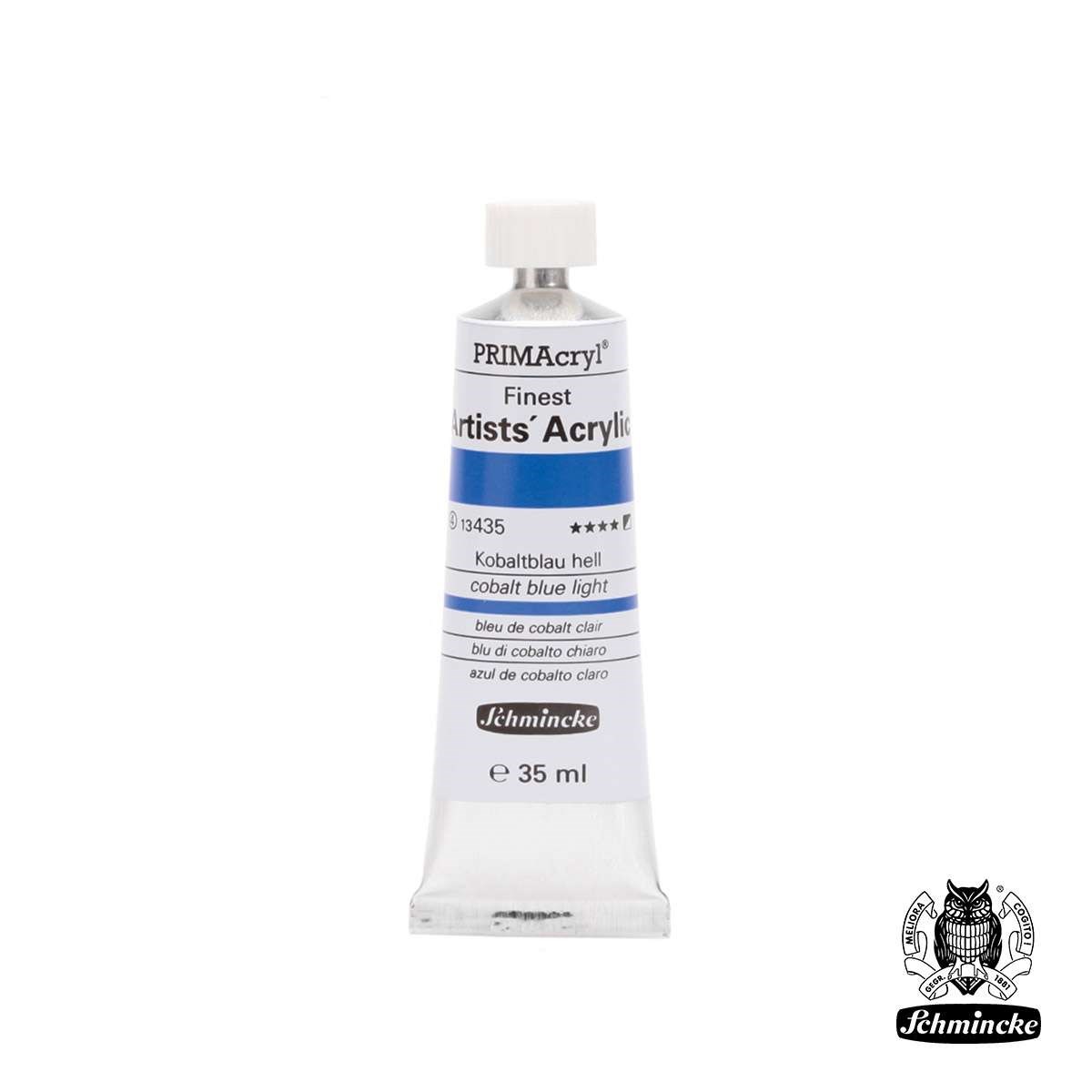 Schmincke PRIMAcryl Akrilik Boya 35ml Cobalt Blue Light Seri 4
