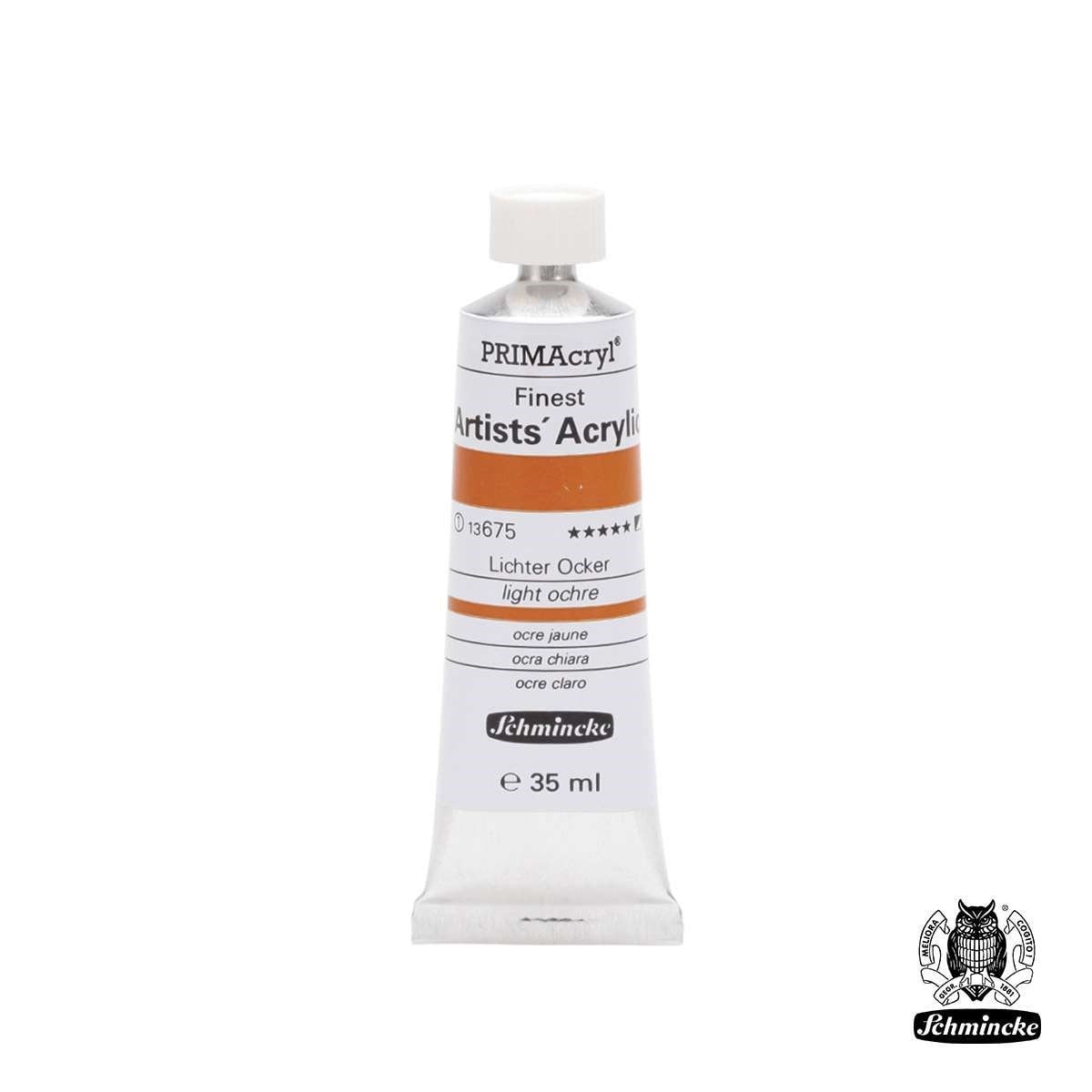 Schmincke PRIMAcryl Akrilik Boya 35ml Light Ochre Seri 1