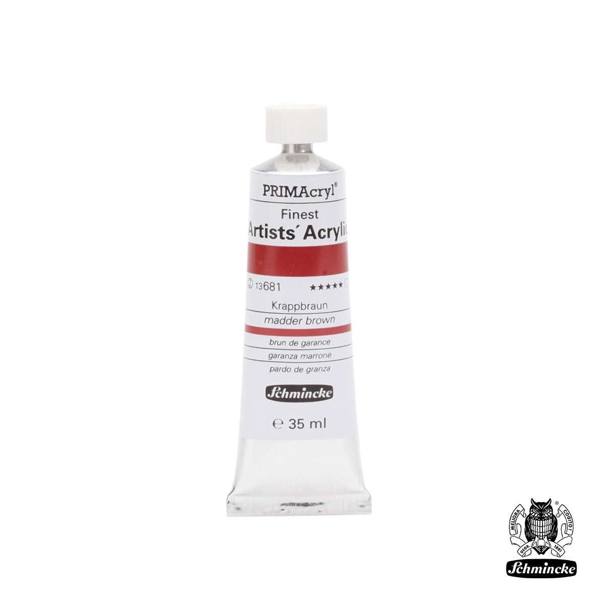 Schmincke PRIMAcryl Akrilik Boya 35ml Madder Brown Seri 2