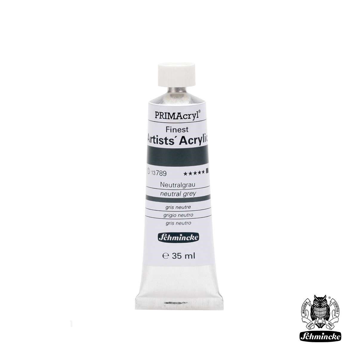 Schmincke PRIMAcryl Akrilik Boya 35ml Neutral Grey Seri 1