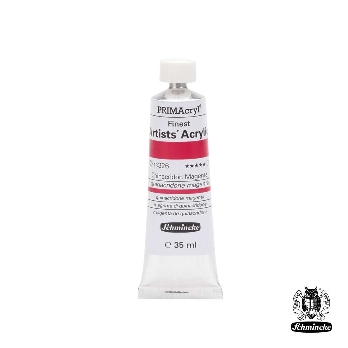 Schmincke PRIMAcryl Akrilik Boya 35ml Quinacridone Magenta Seri 2