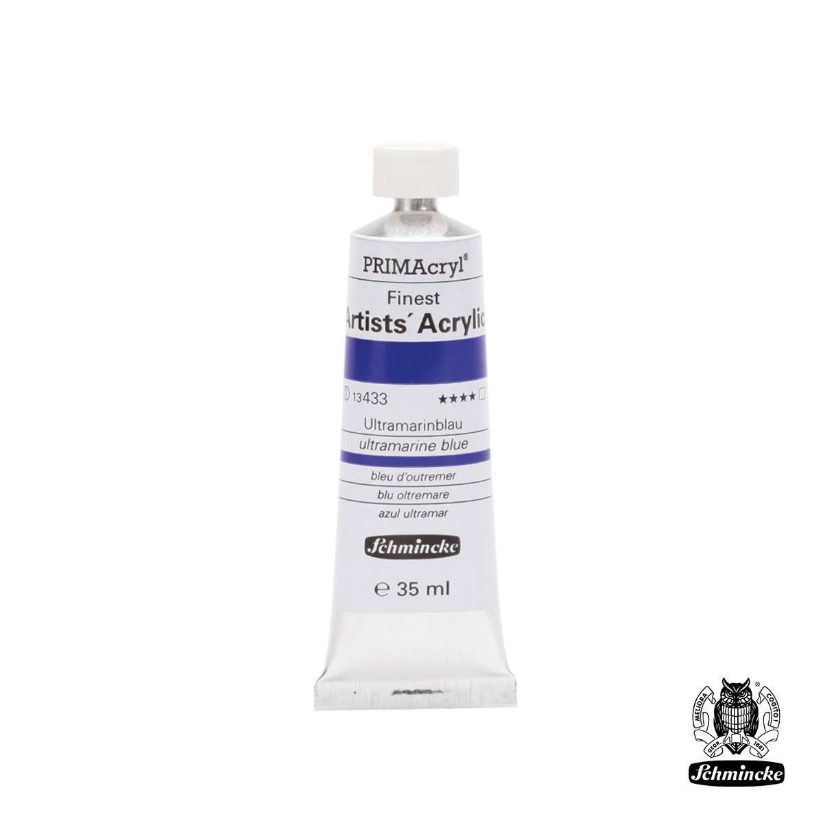 Schmincke PRIMAcryl Akrilik Boya 35ml Ultramarine Blue Seri 1