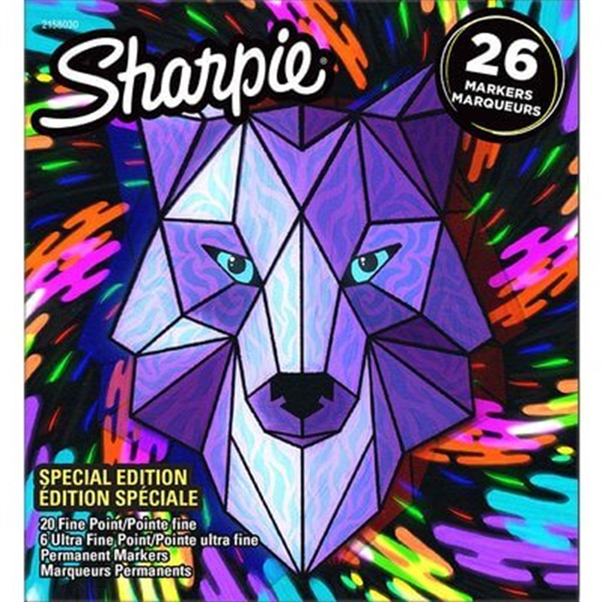 Sharpie 26lı Fine Permanent Markör Karışık Kutu KurtSharpie 26lı Fine Permanent Markör Karışık Kutu KurtMarker KalemSharpie