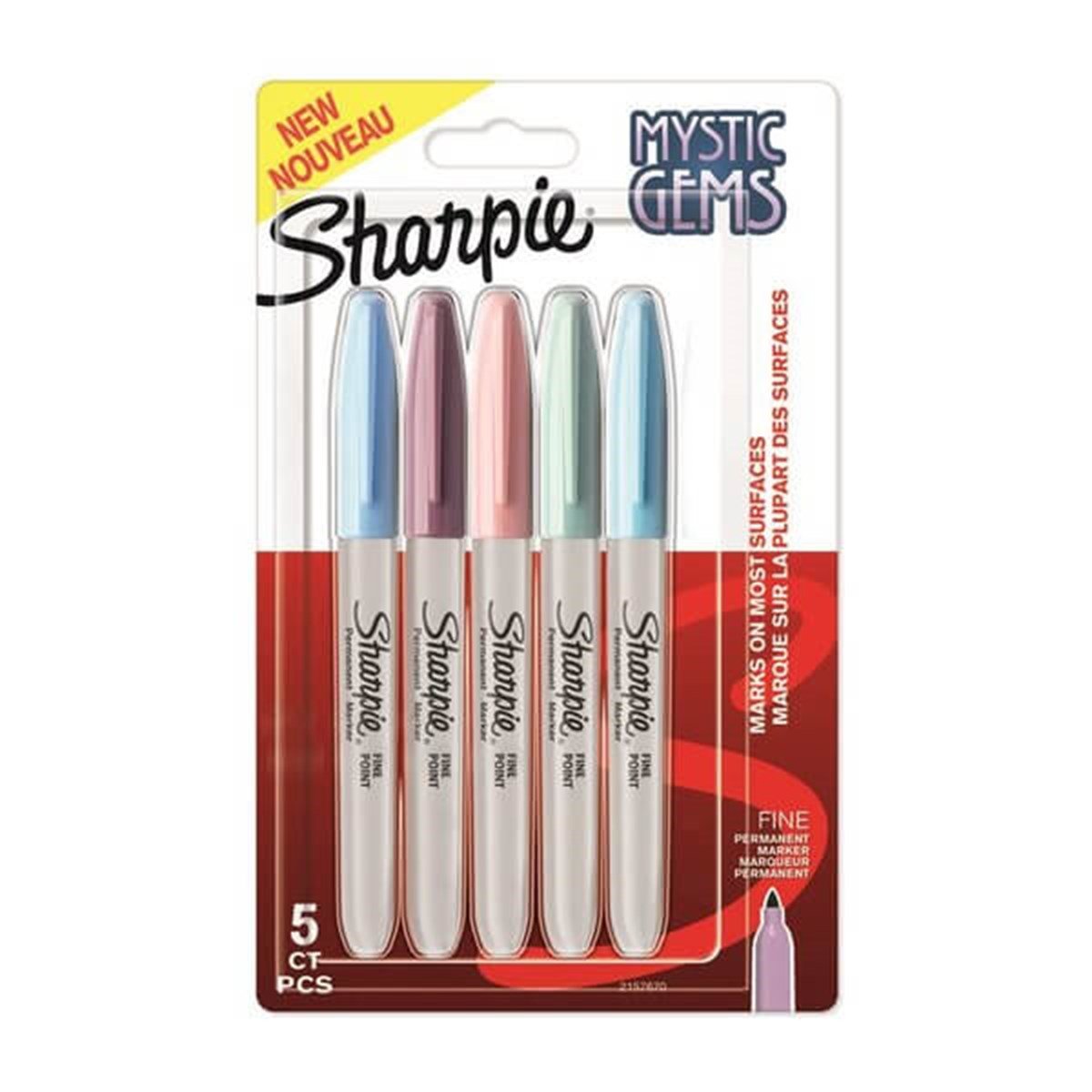 Sharpie 5li Fine Permanent Markör Mystic GemsSharpie 5li Fine Permanent Markör Mystic GemsMarker KalemSharpie