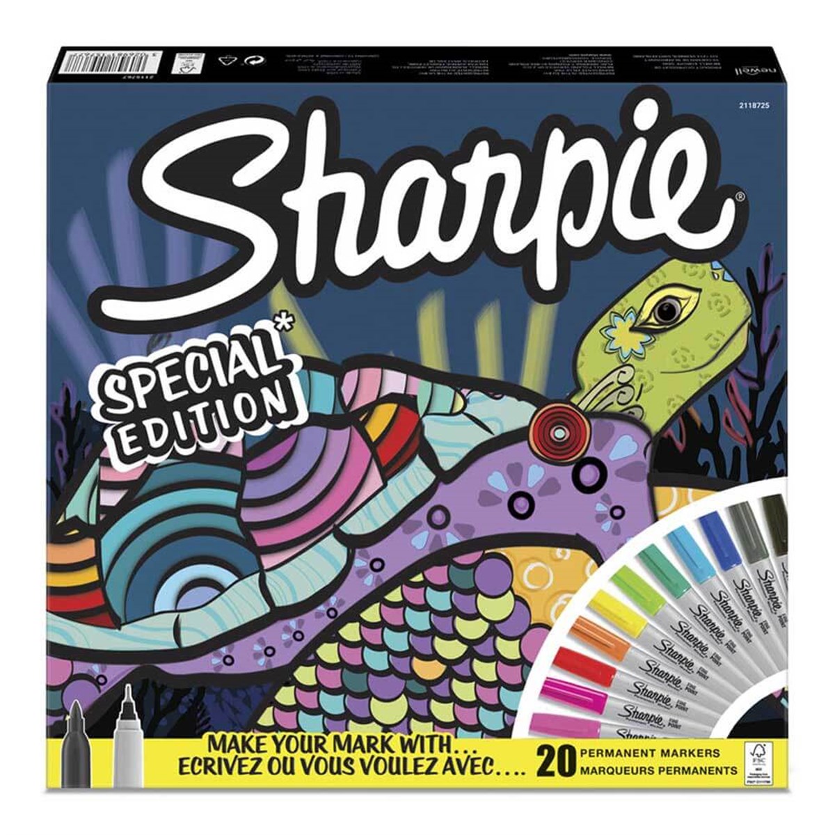 Sharpie Fine Permanent Markör 20 li Kaplumbağa 2115767Sharpie Fine Permanent Markör 20 li Kaplumbağa 2115767Marker KalemSharpie