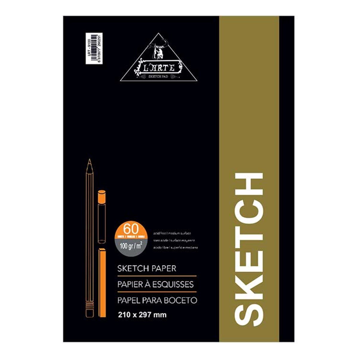 Sketch Book A4 100gr 60ypResim DefteriLarte