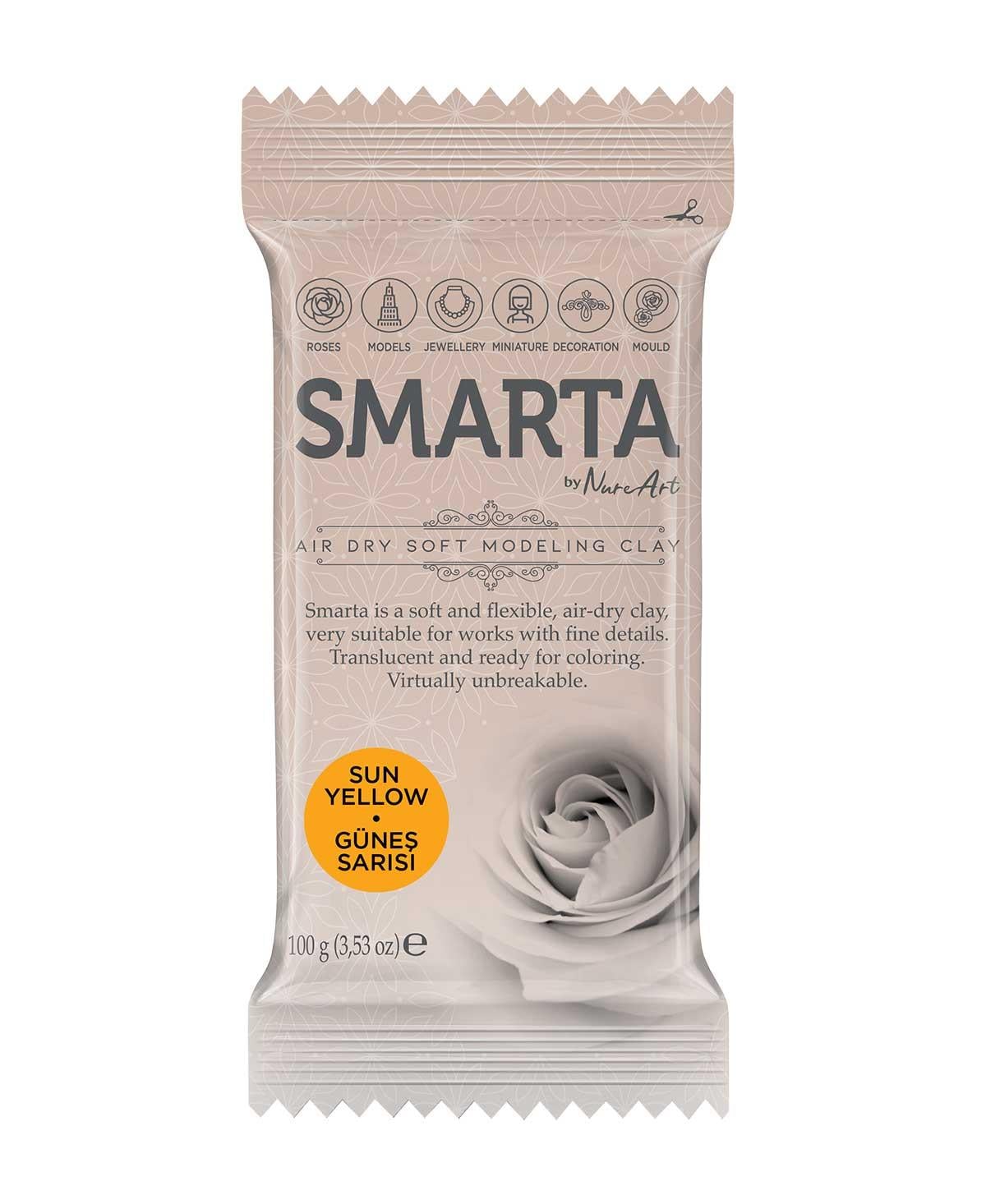 Smarta Modelleme Hamuru Güneş Sarısı 100grSmarta Modelleme Hamuru Güneş Sarısı 100grKil ve HamurlarSmarta