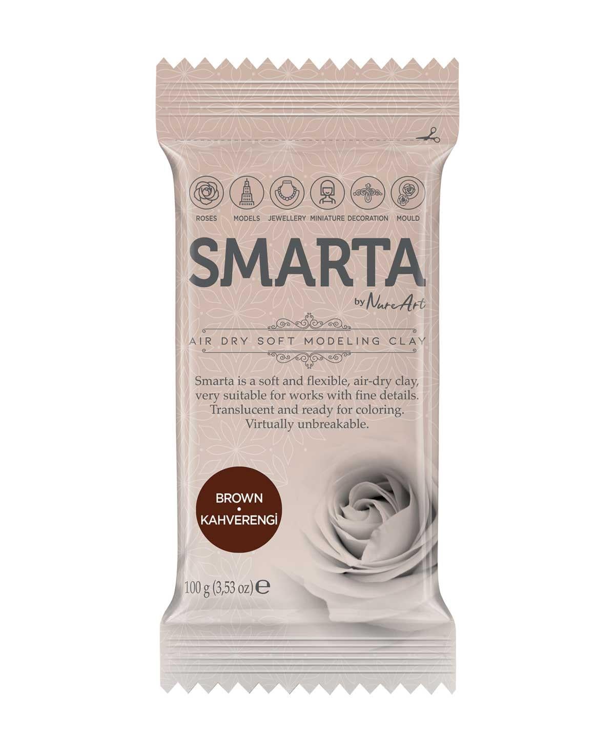 Smarta Modelleme Hamuru Kahverengi 100grSmarta Modelleme Hamuru Kahverengi 100grKil ve HamurlarSmarta