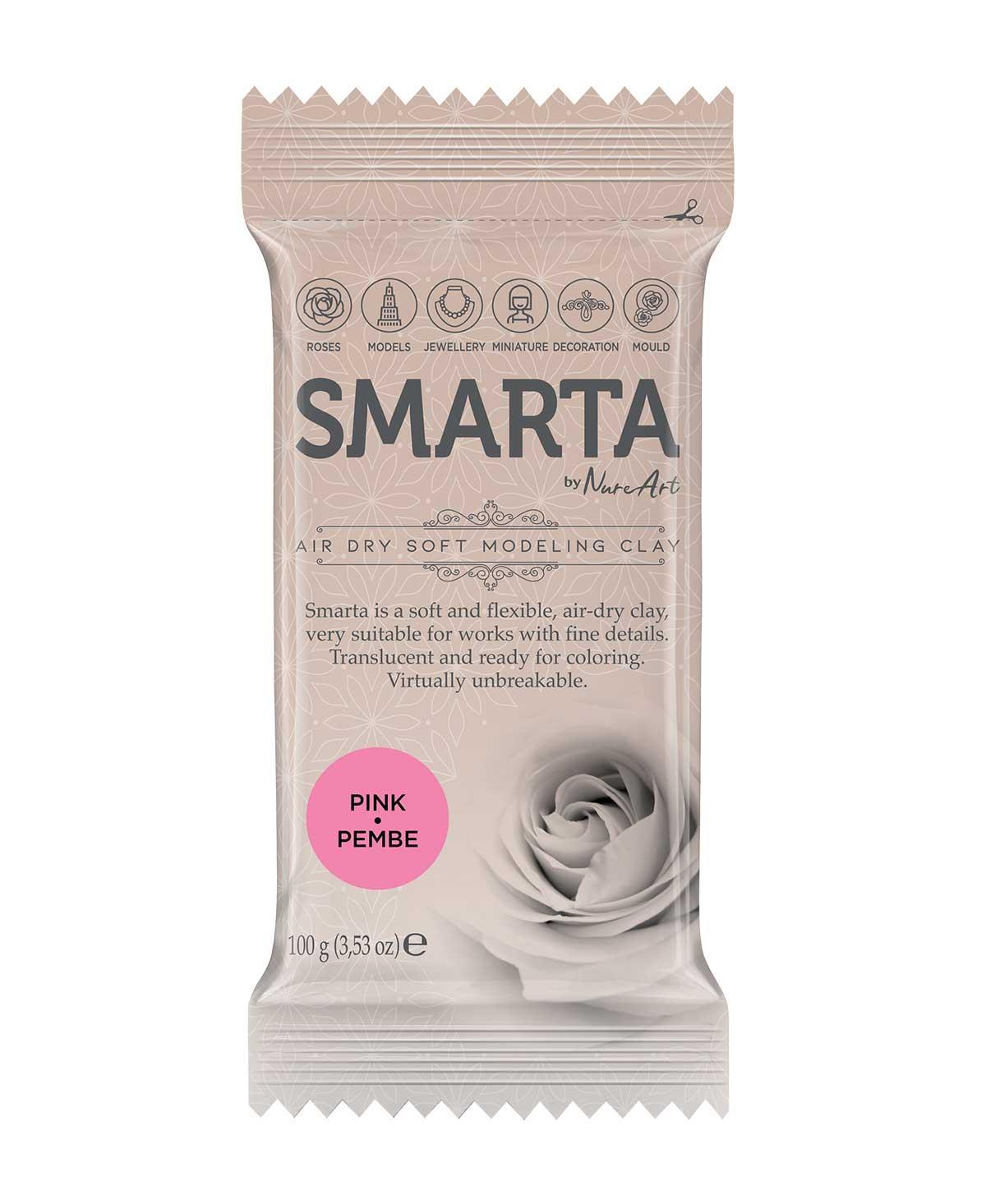 Smarta Modelleme Hamuru Pembe 100grSmarta Modelleme Hamuru Pembe 100grKil ve HamurlarSmarta