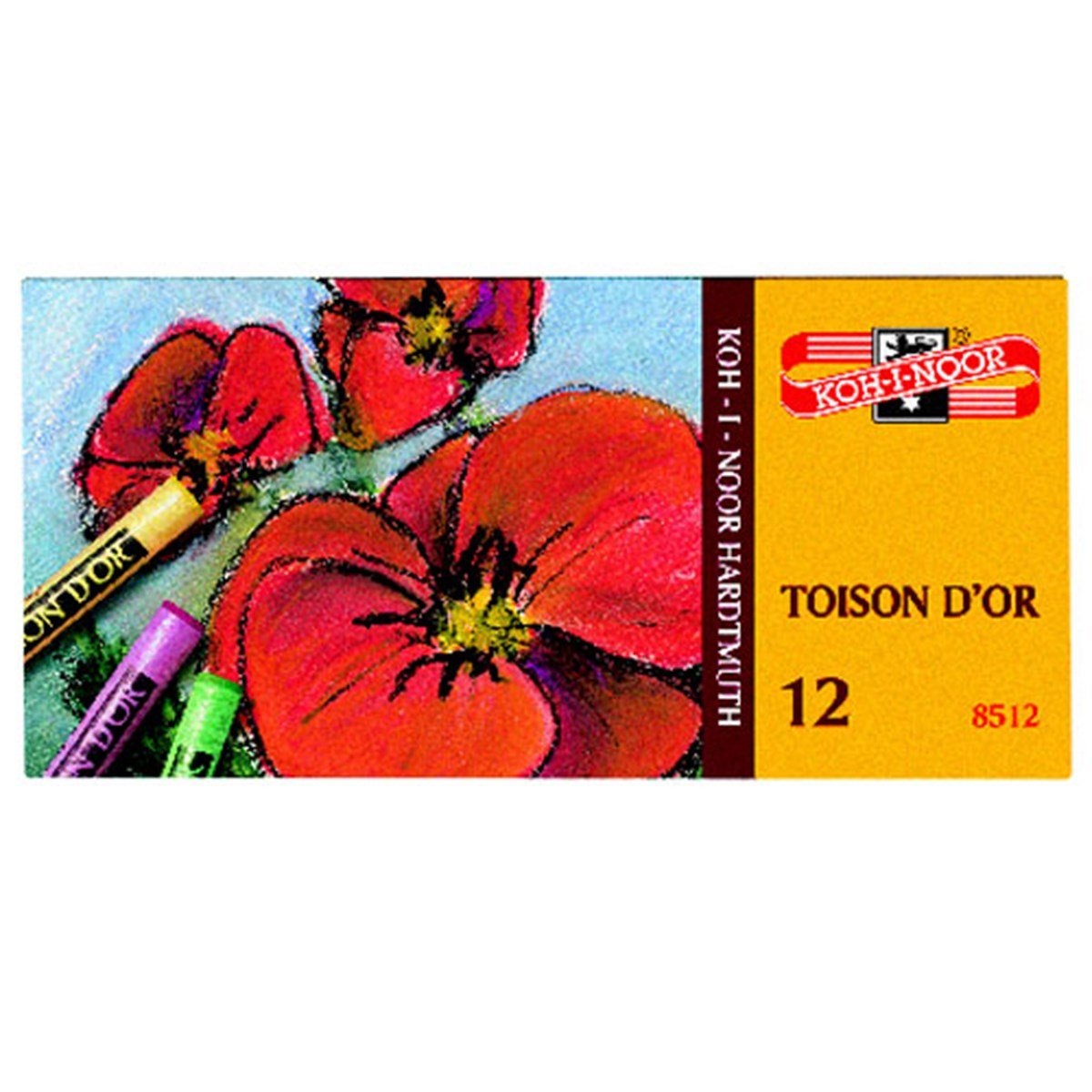Koh-i Noor8512Koh I Noor Toison D'or Soft 12'li Pastel Boya 8512