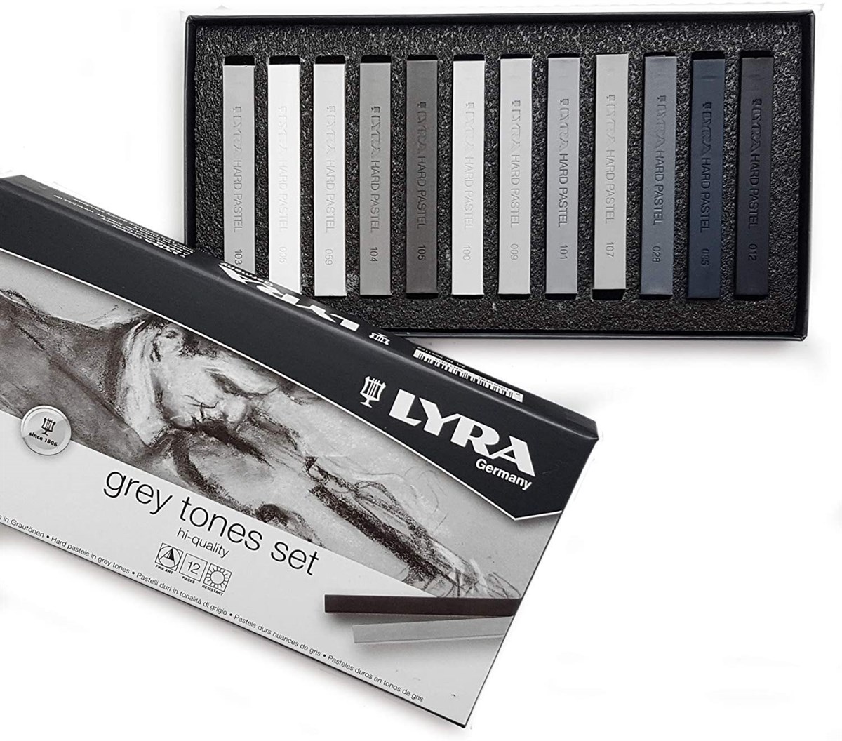 Lyra5641122Lyra Grey Tones Set 12li Gri Tonlar