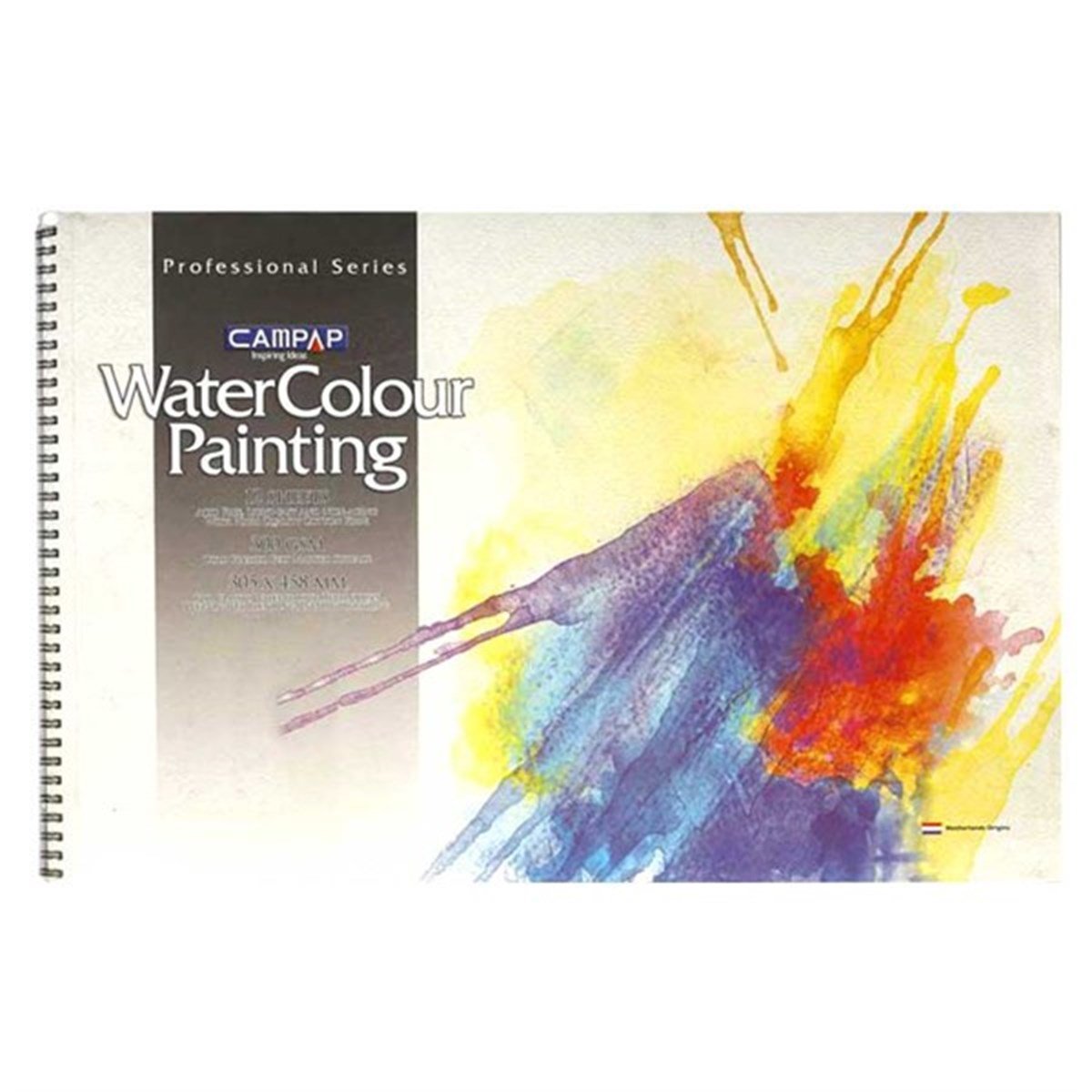 CampapCA 3226CAMPAP SULUBOYA DEFTERİ A4 12 YP. 300 GR. SPİRALLİ