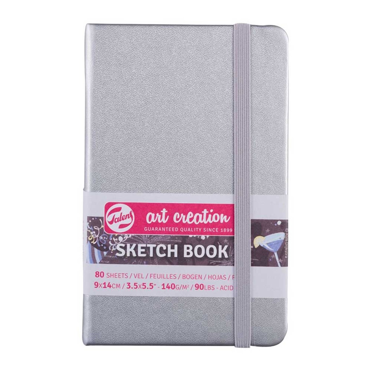 Talens Art Creation Eskiz Defteri 140Gr 9x14cm 80 Yp. - Shiny SilverTalens Art Creation Eskiz Defteri 140Gr 9x14cm 80 YpEskiz BloklarıTalens