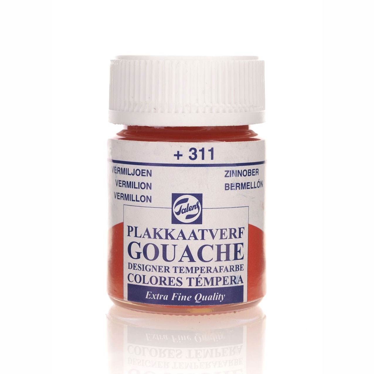 Talens Guaj Boya 16ml 311 VermilionTalens Guaj Boya 16ml ŞişeGuaj BoyaTalens