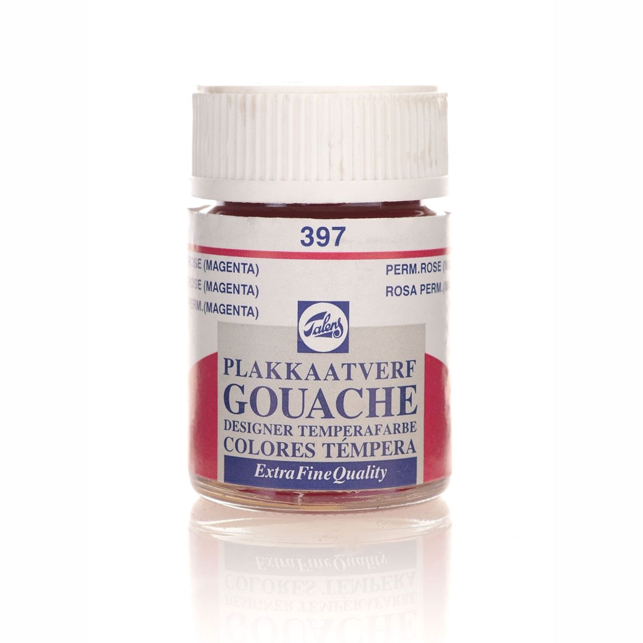 Talens Guaj Boya 16ml 397 Permanent RoseTalens Guaj Boya 16ml ŞişeGuaj BoyaTalens