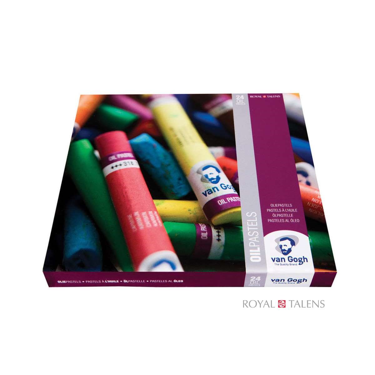 Talens Van Gogh 24 Renk Yağlı Pastel Boya
