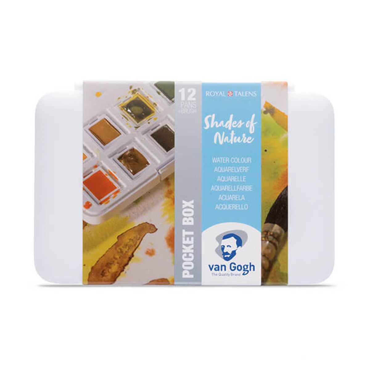 Talens Van Gogh Shades Of Nature Suluboya Seti 12 Renk - Fırça HediyeliTalens Van Gogh Shades Of Nature Suluboya Seti 12 Renk - Fırça HediyeliSulu Boya SetleriVan Gogh
