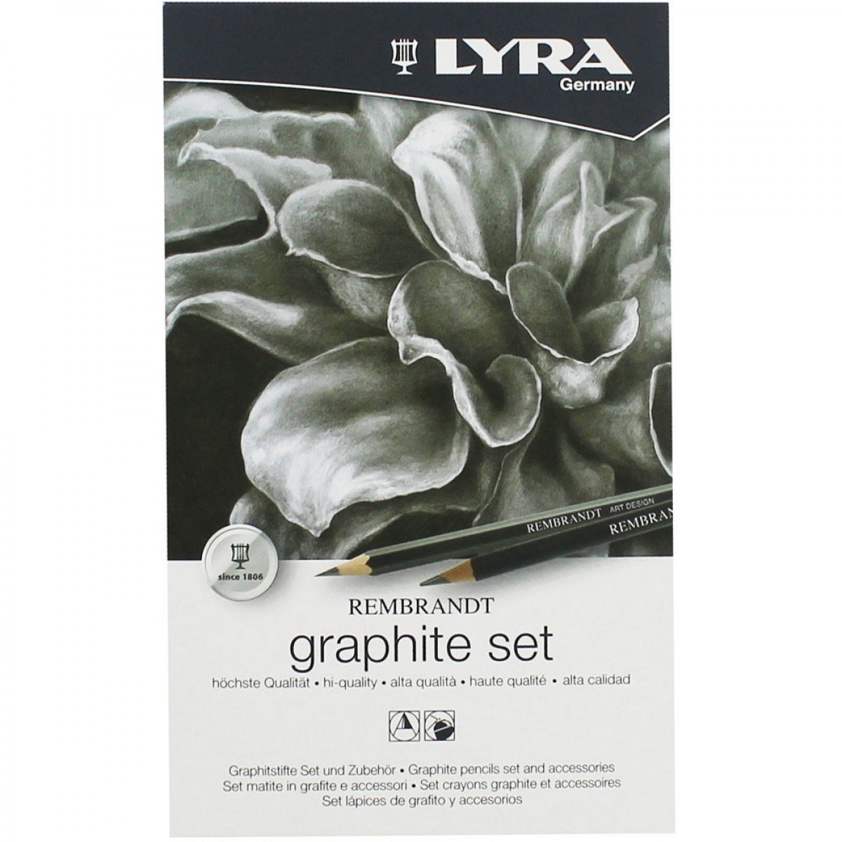 LyraL2051111Lyra Rembrandt Graphite Dereceli Kalem Seti