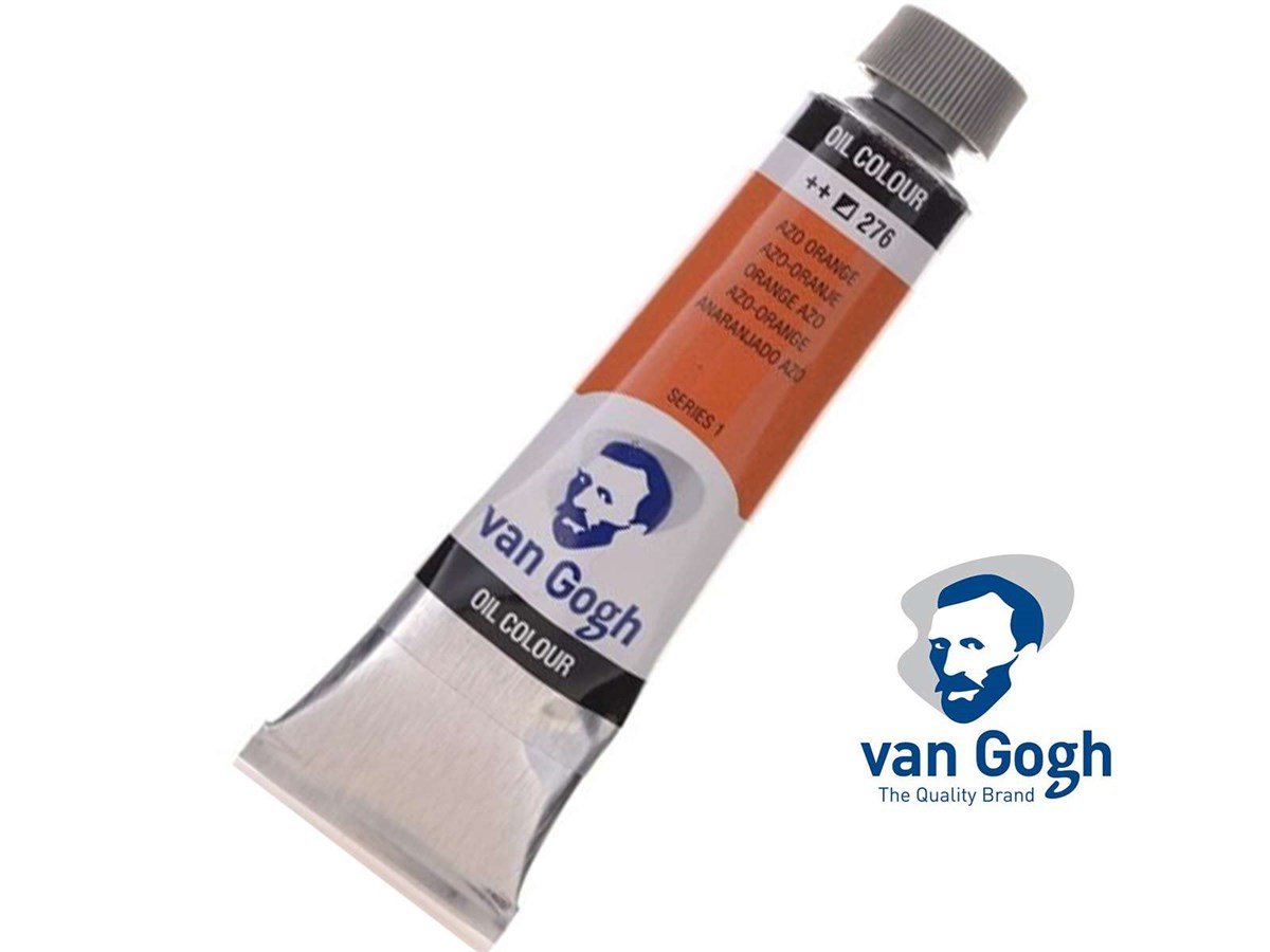 Van Gogh 276 Seri:1 (200ml) Azo Orange Yağlı Boya