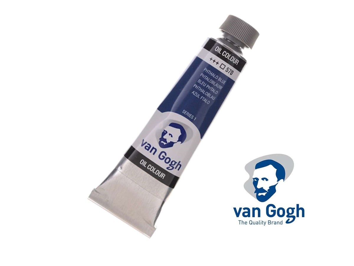 Van Gogh 570 Seri:1 (200ml) Phthalo Blue Yağlı Boya