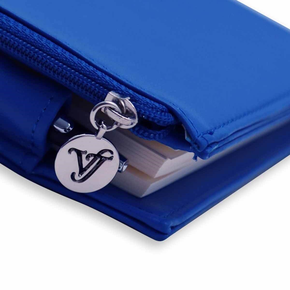 Victoria's Journals 14x20 Zipco Leatherette - MaviDefterVictoria's Journals