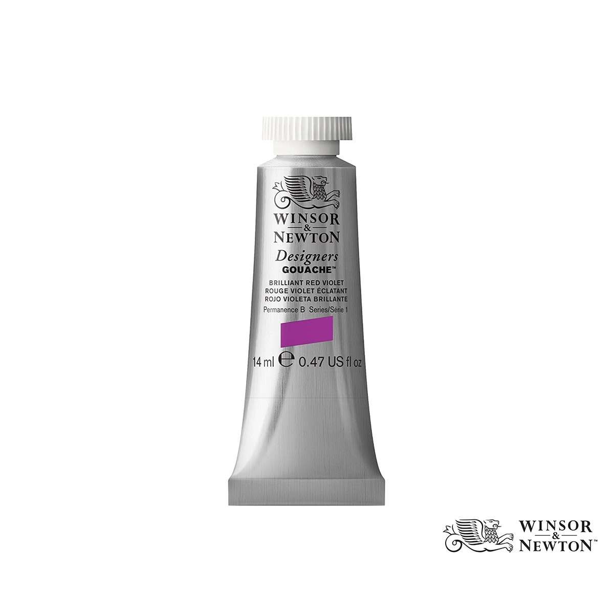 Winsor & Newton Designers Gouache Boya 14 ml Brilliant Red Violet Seri 1