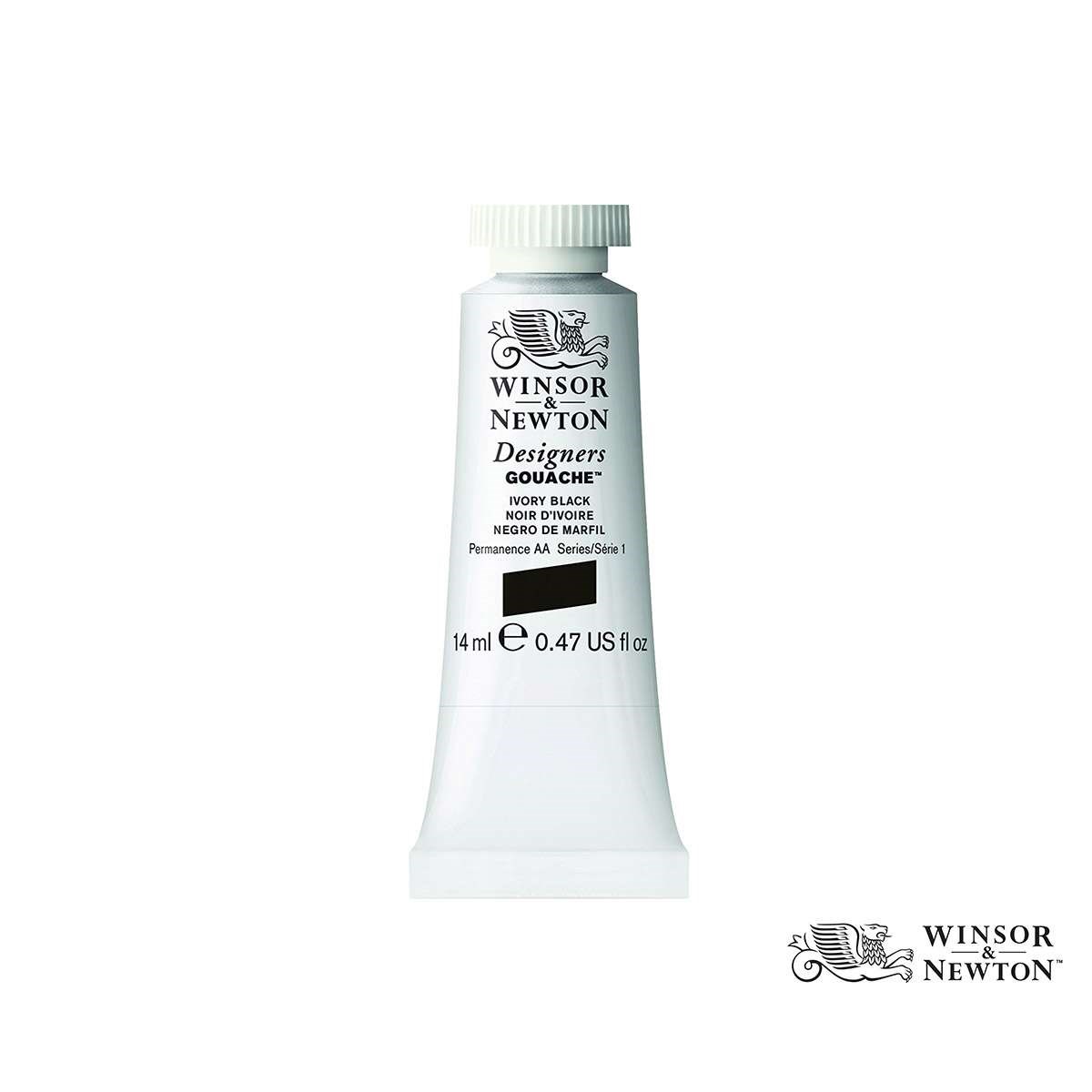 Winsor & Newton Designers Gouache Boya 14 ml Ivory Black Seri 1