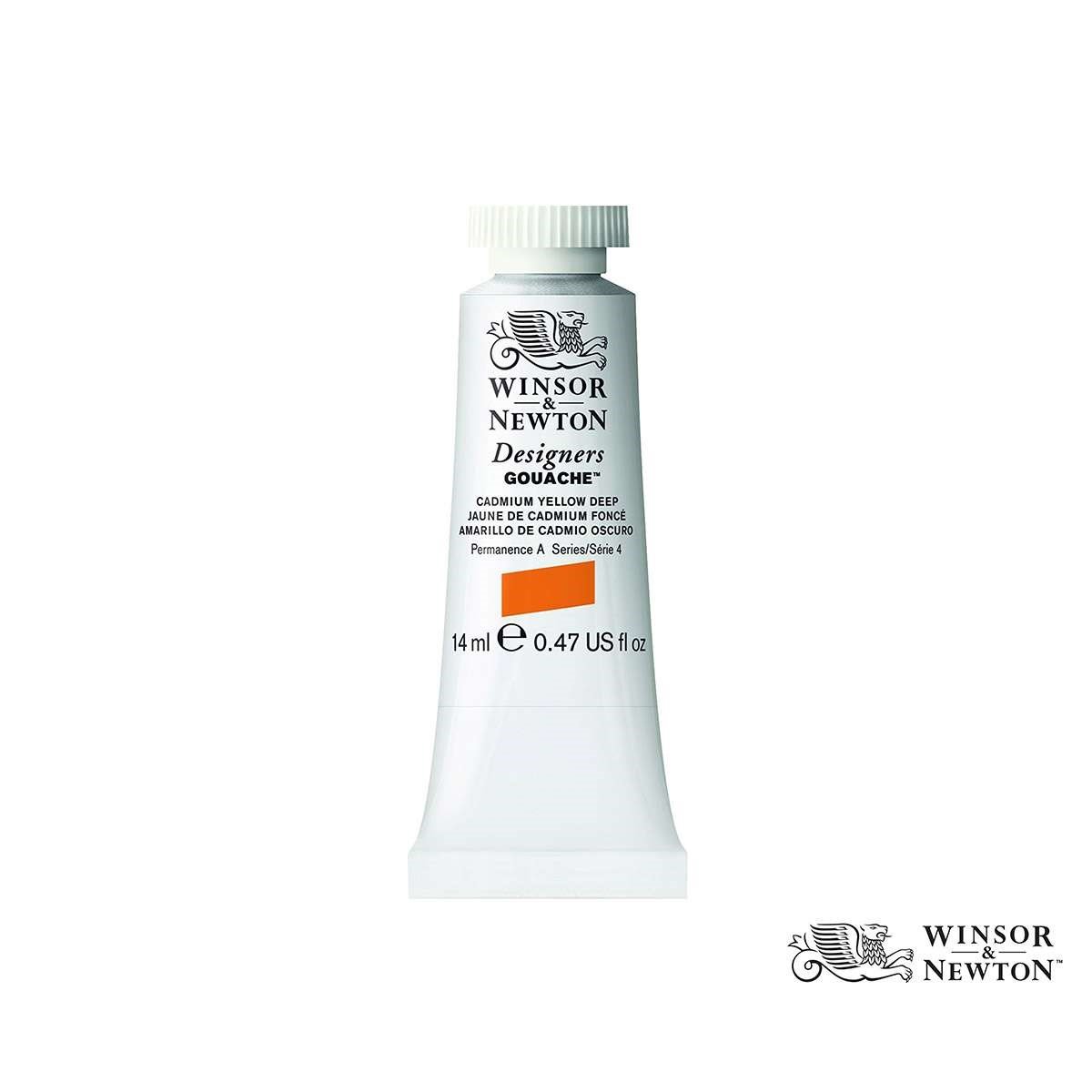 Winsor & Newton Designers Gouache Boya 14 ml Cadmium Yellow Deep Seri 4