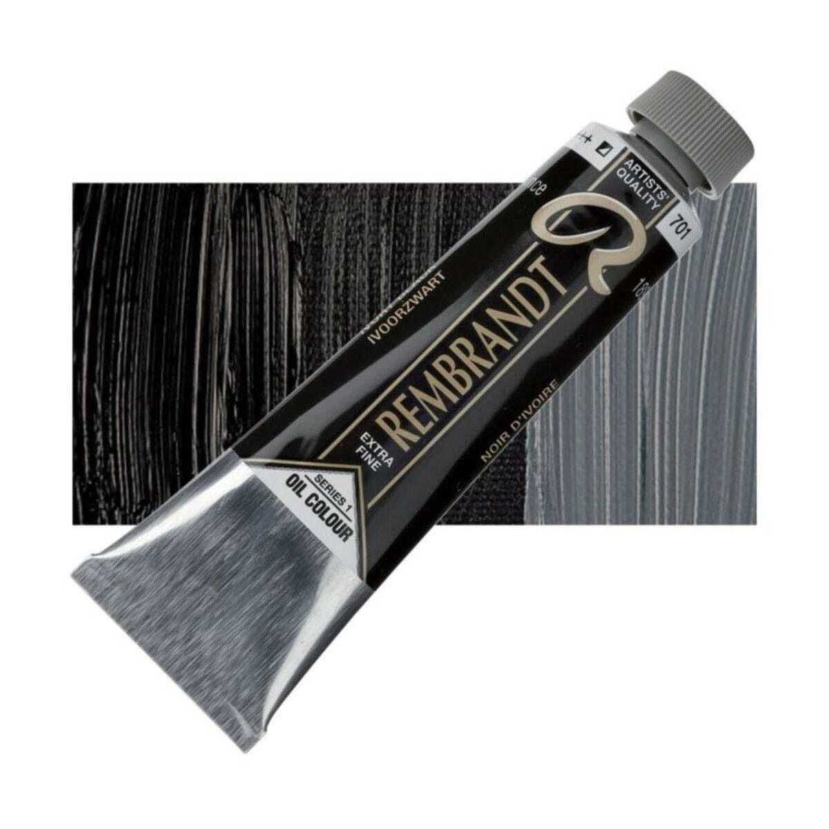 RembrandtR701Talens Rembrandt Seri 1 Yağlı Boya 40 ml Ivory Black Rt1057012