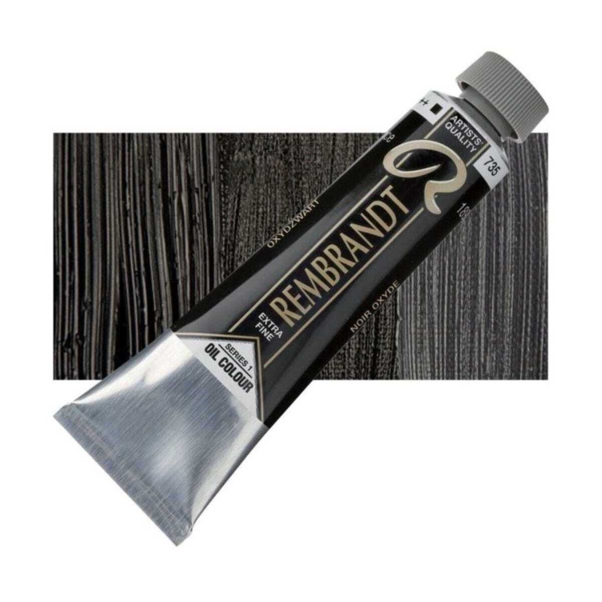RembrandtR735Talens Rembrandt Seri 1 Yağlı Boya 40 ml Oxyde Black Rt1057352