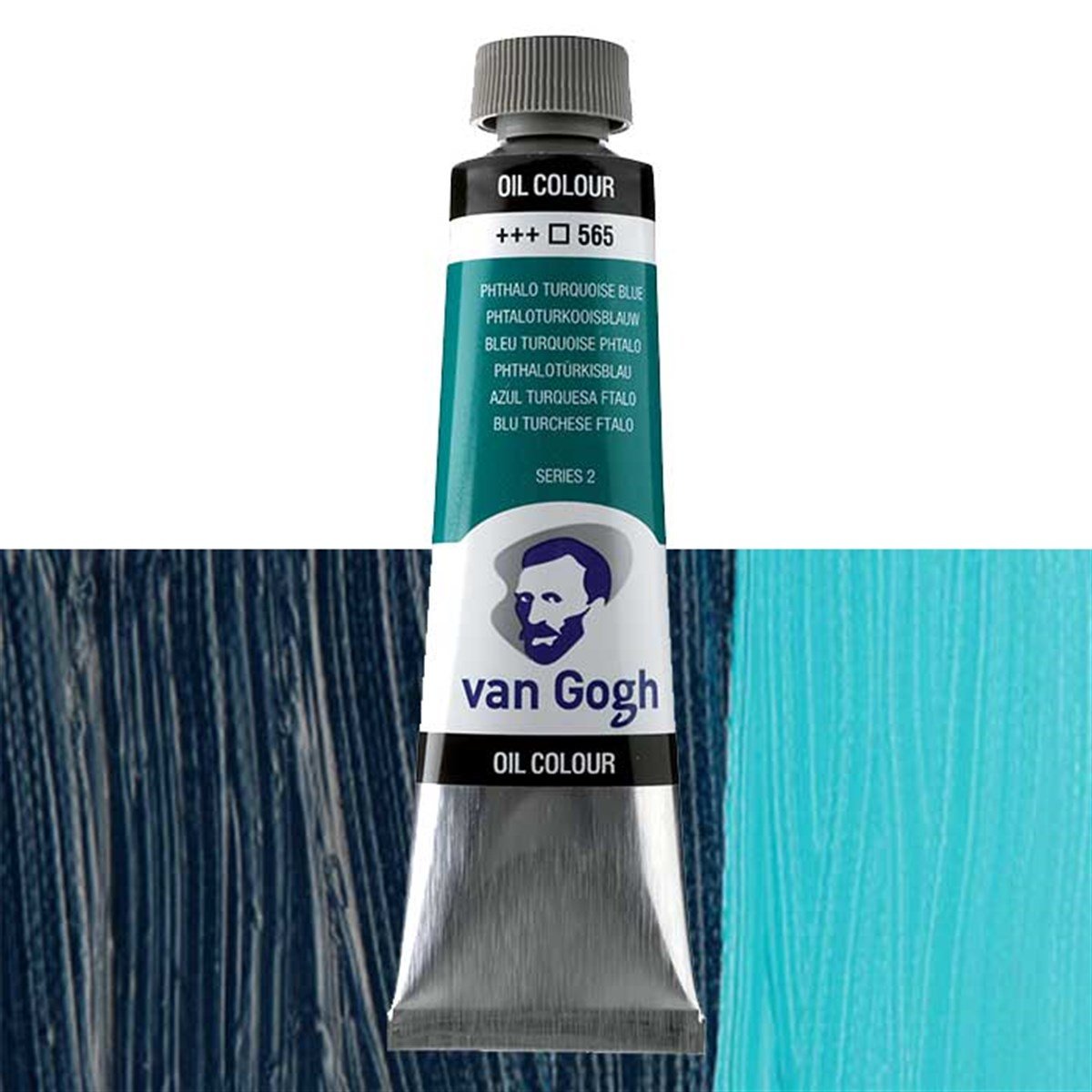 Van Gogh2055653Talens Van Gogh 40ml Yağlı Boya Seri:2 No:565 Phthalo Turquoise Blue