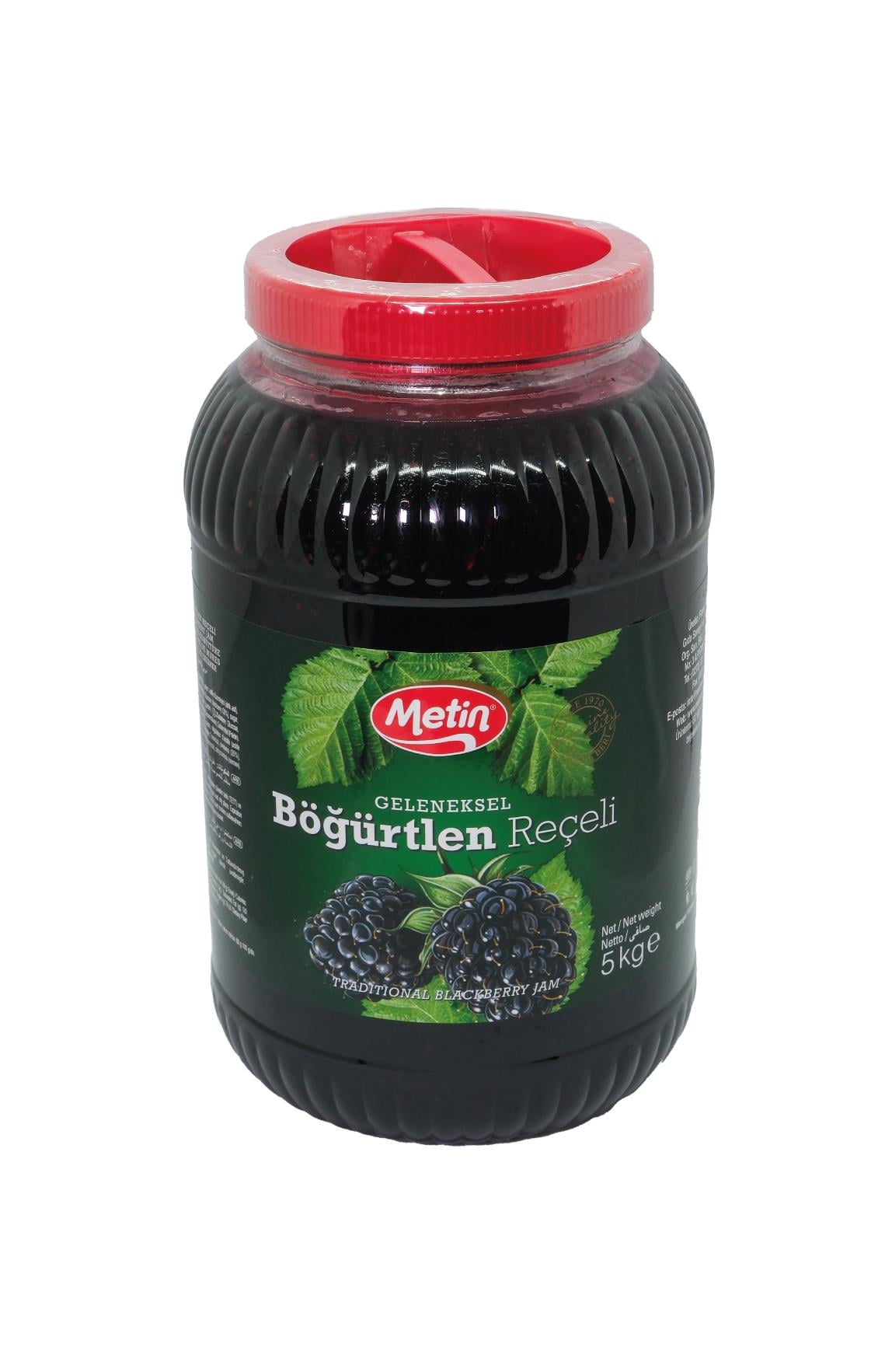 Metin Helva -Böğürtlen Reçeli 5 Kg