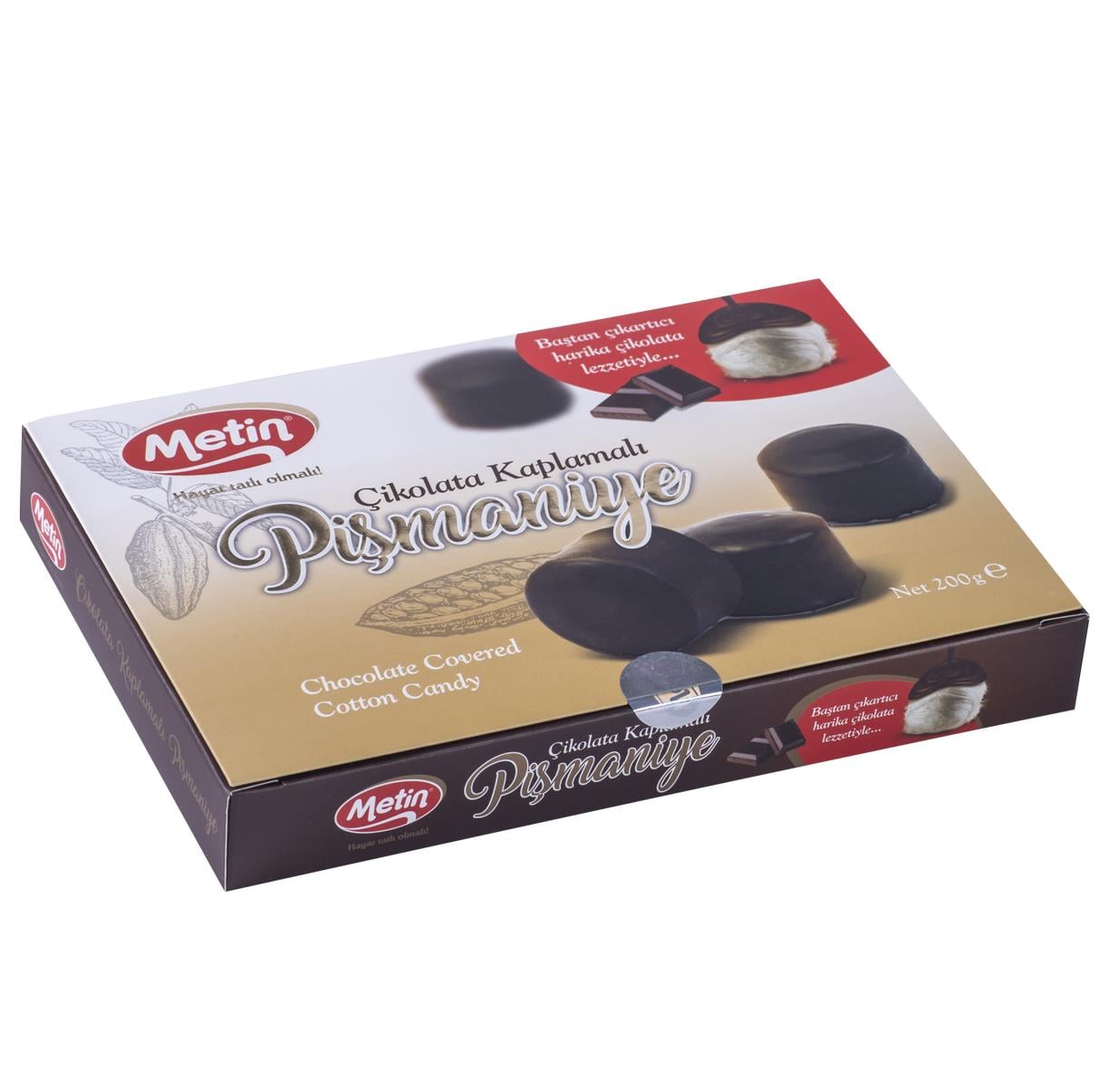 Metin Helva -Çikolata Kaplı Pişmaniye 200 Gr