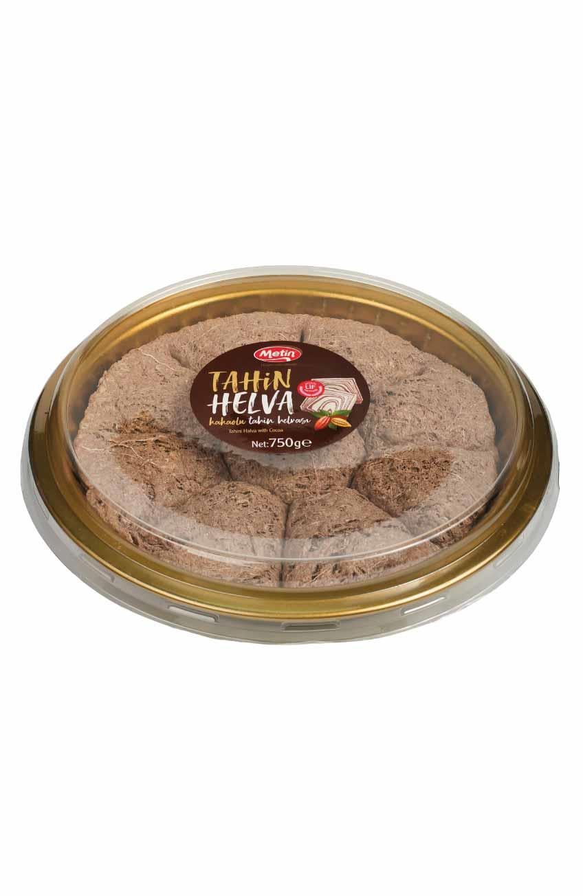 Metin Helva -Kakaolu Helva 750 Gr Tepsi