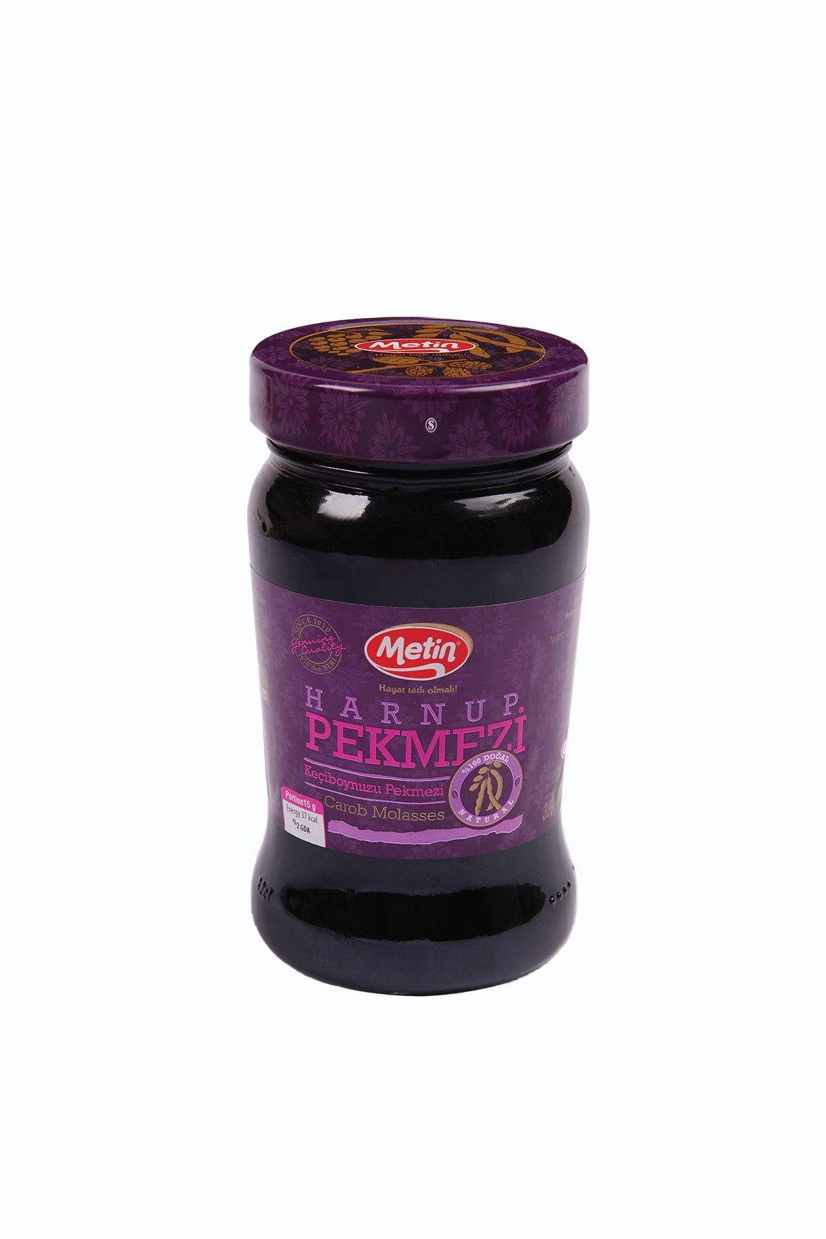 Metin Helva -Keçiboynuzu Pekmezi 380 Gr Cam Kavanoz