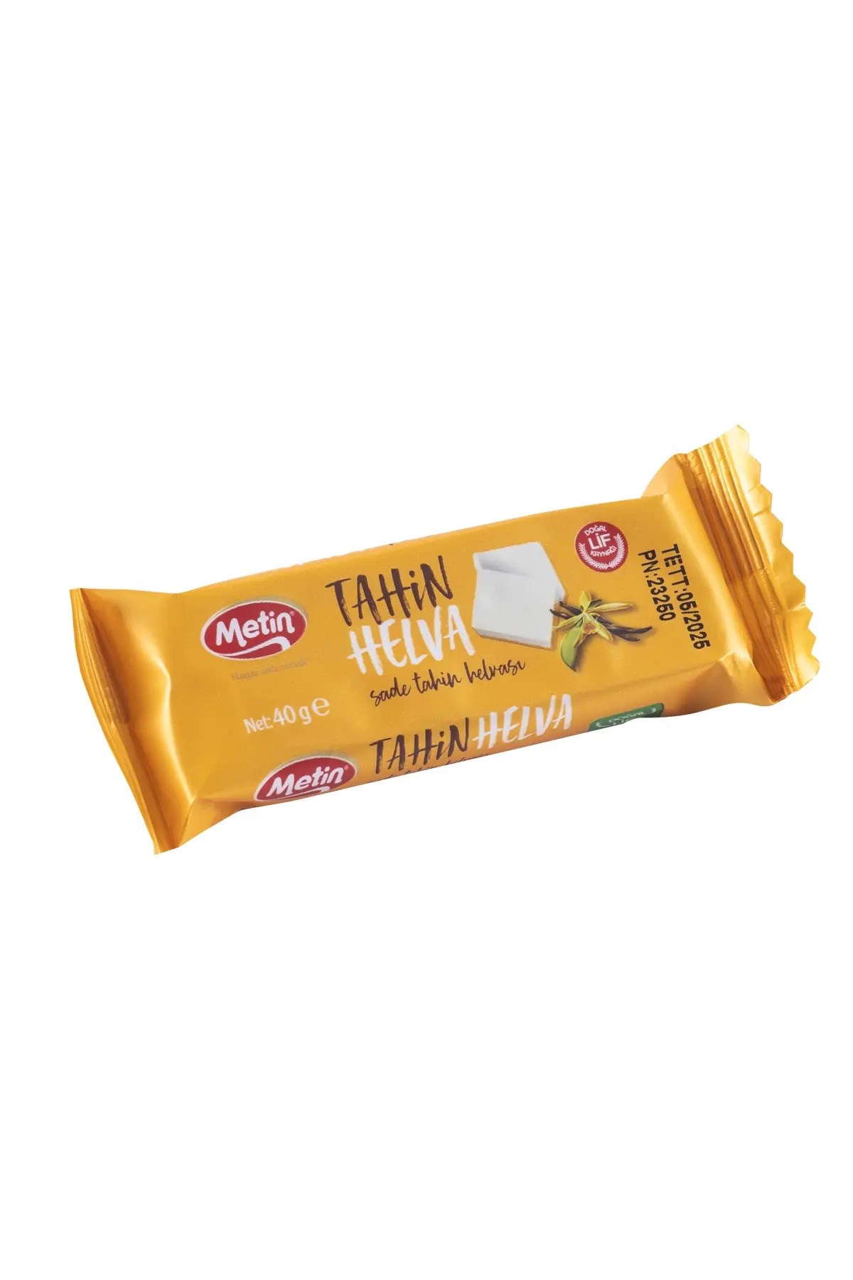 Metin Helva -Metin 40 gr Sade Helva 90 Adet