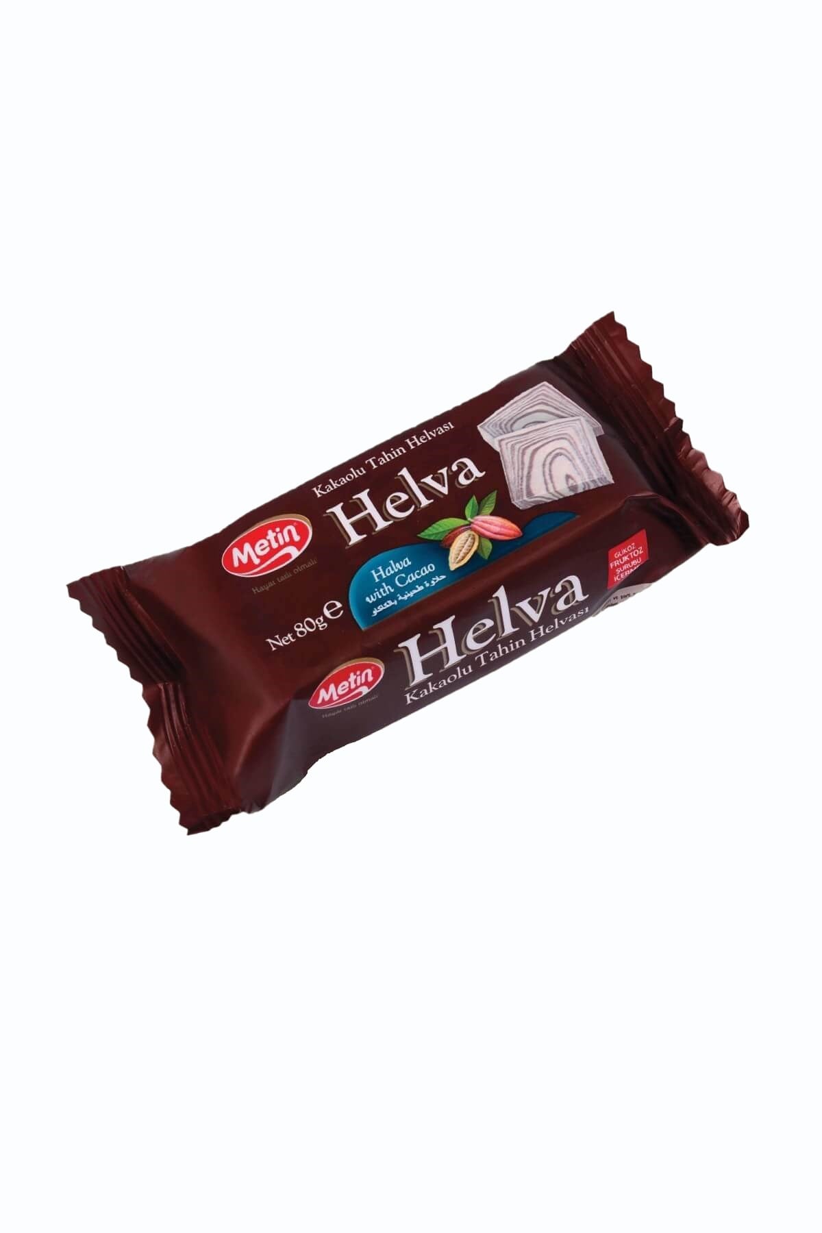 Metin Helva -Metin 80 gr Kakaolu Helva 60 Adet