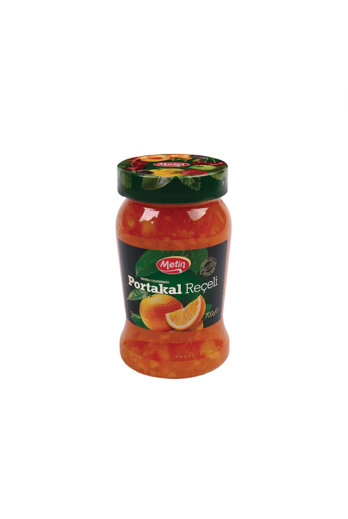 Metin Helva -Portakal Reçeli 700 Gr Cam Kavanoz
