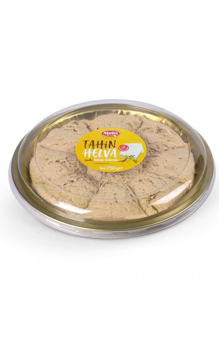 Metin Helva -Sade Helva 750 Gr Tepsi 