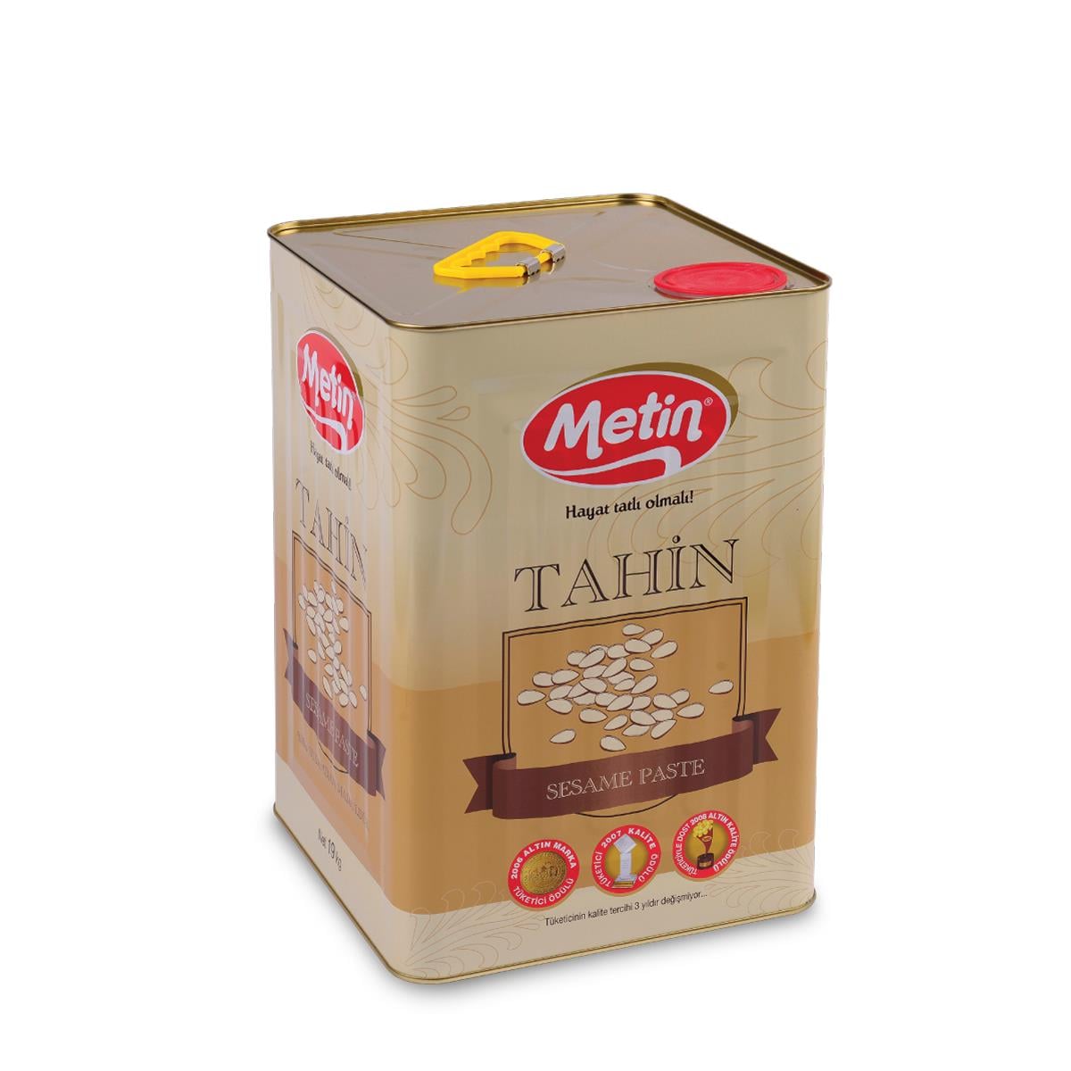 Metin Helva -Tahin 19 Kg Teneke