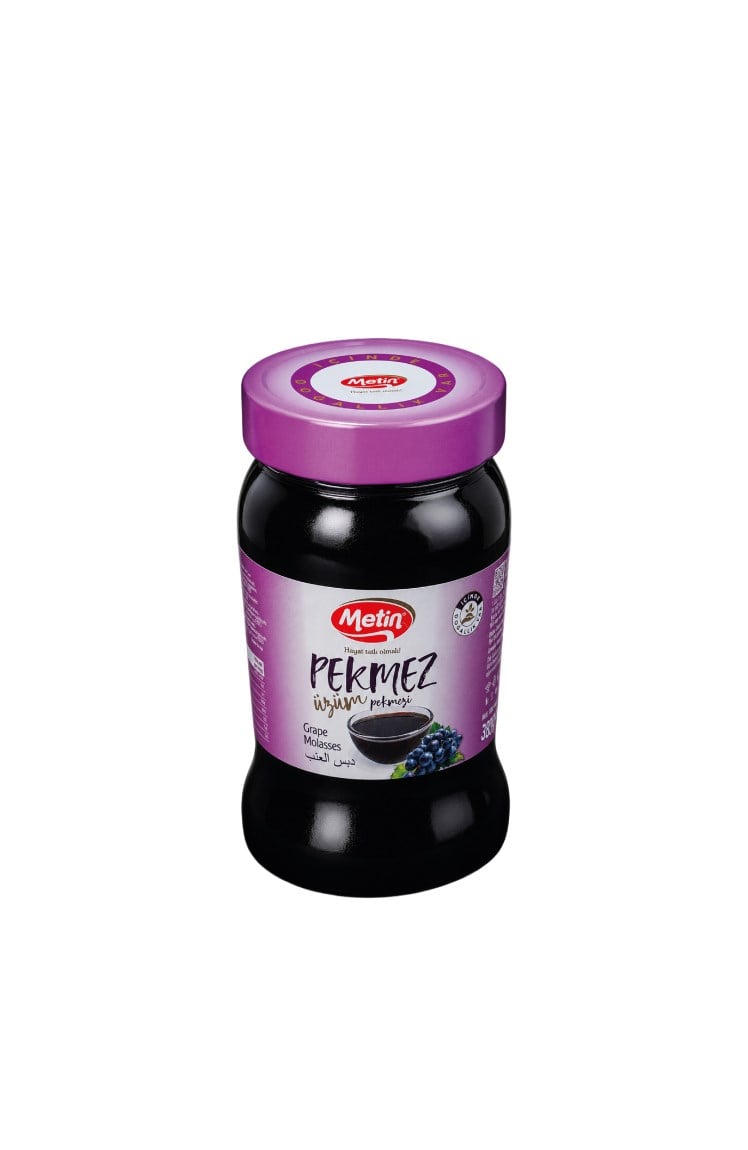 Metin Helva -Üzüm Pekmezi 380 Gr Cam Kavanoz